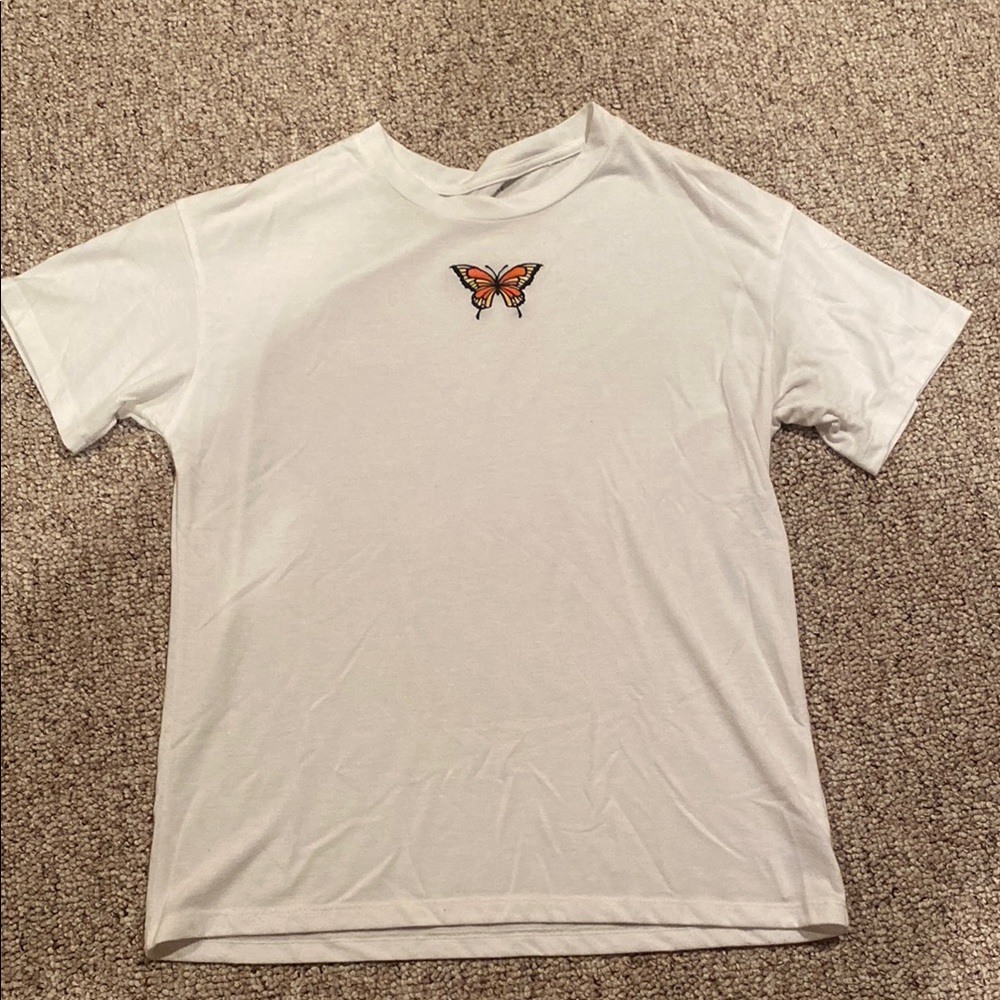 american eagle butterfly t-shirt